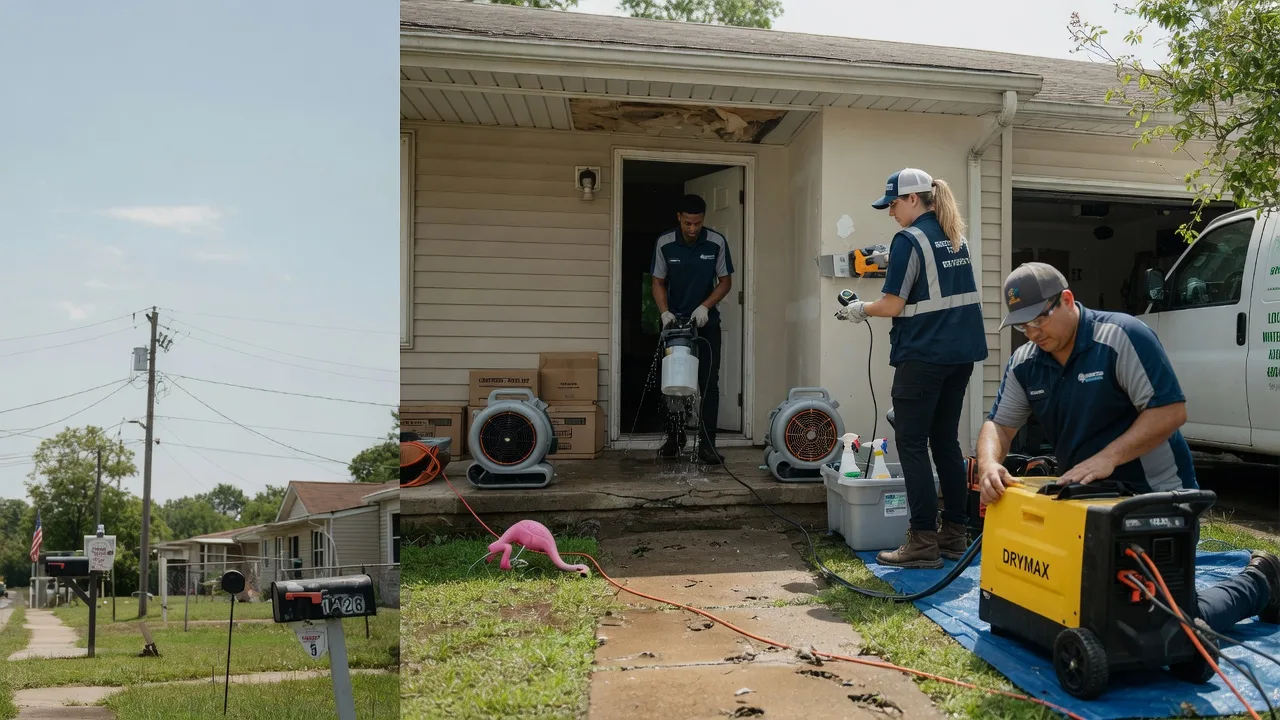 Storm Damage Water Removal in Oregonia, OH near me
